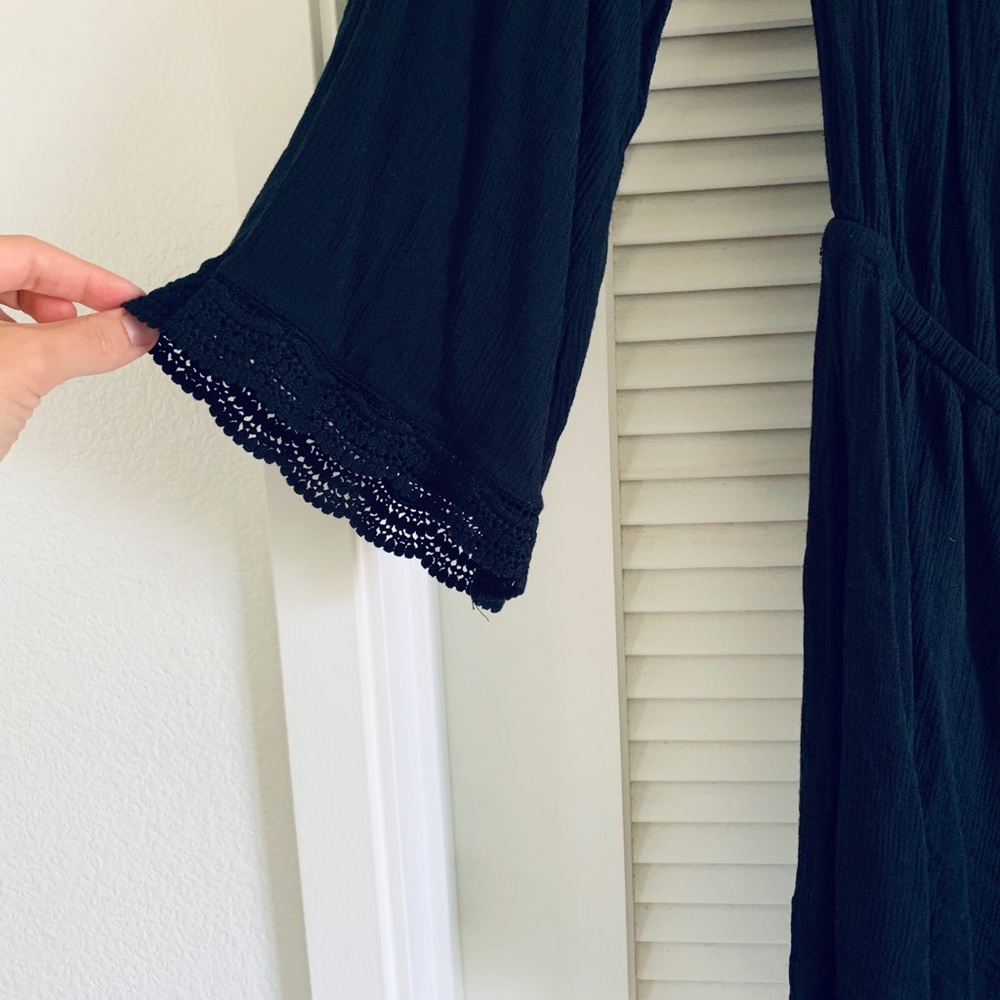 SOLD✅ Black off the shoulder romper EUC - Picture 6 of 6